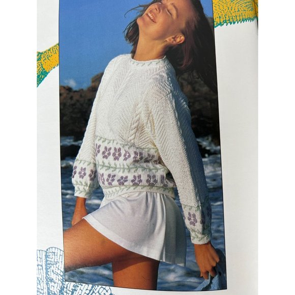 Dale Of Norway Designs Knitting Pattern Book Women Sweater NR 49 DaleGarn Adult - Picture 7 of 16